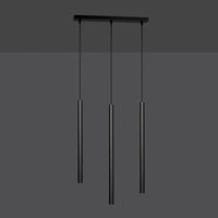Emibig SELTER 3-lichts hanglamp - Zwart frame