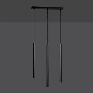 SELTER 3-lichts hanglamp - Zwart frame