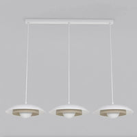 Emibig SKIN 3-lichts hanglamp – mokka/zwart
