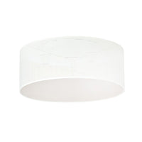 Aston plafondlamp 3-lichts wit goud