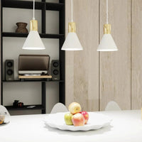 Emibig PINK 3-lichts hanglamp - Wit goud accent - Mooier Thuis