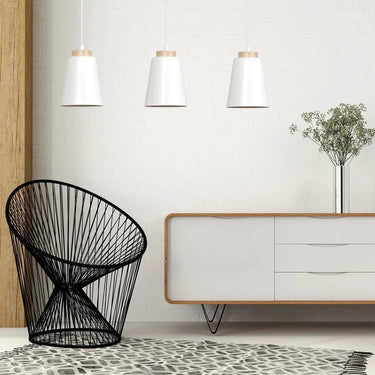 BOLERO 3-lichts hanglamp – Wit