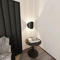 Emibig FORM 3 1-lichts wandlamp - Zwart metaal - Mooier Thuis