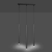 Emibig SELTER 3-lichts hanglamp - Zwart frame - Mooier Thuis