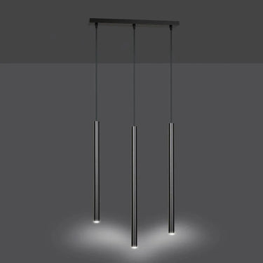 SELTER 3-lichts hanglamp - Zwart frame