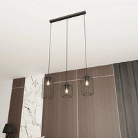 Emibig VANDER 3-lichts hanglamp – Zwart - Mooier Thuis
