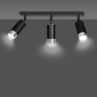 Emibig HIRO 3-lichts plafondlamp - Zwart chroom - Mooier Thuis
