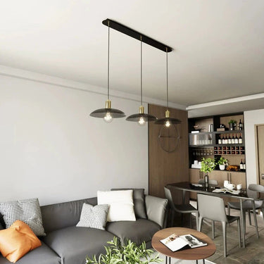 SPIRIT 3-lichts hanglamp - Zwart goud