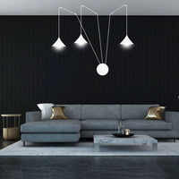ABRAMO 3-lichts hanglamp - Wit - afbeelding 2
