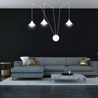 ABRAMO 3-lichts hanglamp - Wit
