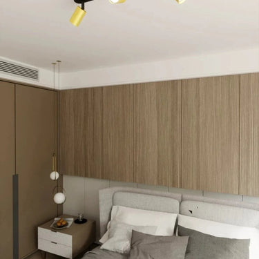 ZEN 3-lichts spotbalk - Zwart goud