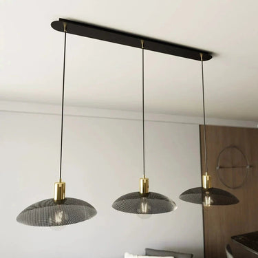 SPIRIT 3-lichts hanglamp - Zwart goud