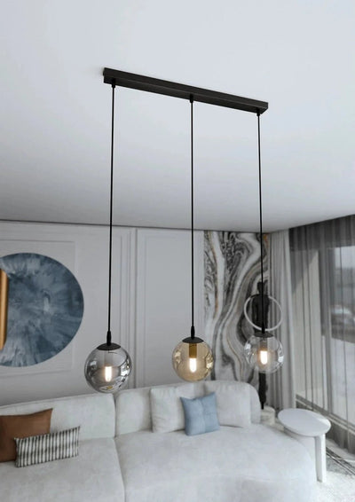 COSMO 3-lichts hanglamp - Mix