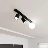 BASTER 3-lichts plafondlamp - Zwart frame plafondspots & spotbalken - bestellen bij Mooier Thuis