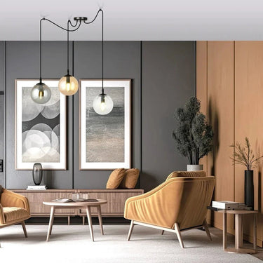 GIGI 3-lichts hanglamp - Mix