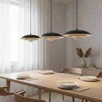 SKIN 3-lichts hanglamp – mokka/beige hanglamp met lampenkap - afbeelding 5
