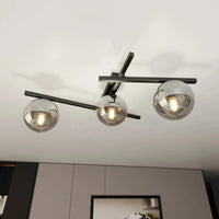 Emibig SMART 3-lichts plafondlamp - Smoked glas