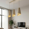 Moda hanglamp rotan 3-lichts beige naturel hanglamp met lampenkap - afbeelding 5