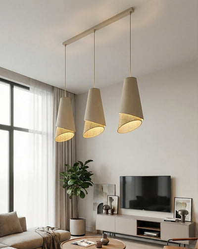 Moda hanglamp rotan 3-lichts beige naturel