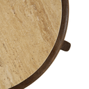 Bijzettafel Bora - Ø50cm Bruin
