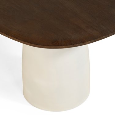 Eettafel Bora - Ø120cm Bruin
