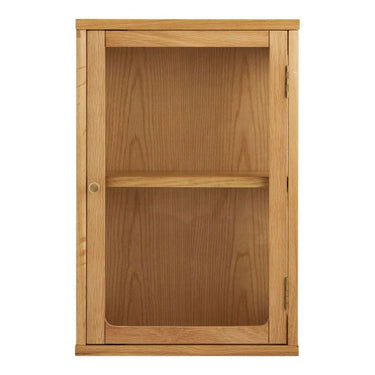 Zamora Hangende vitrinekast eiken van eikenfineer 40 cm