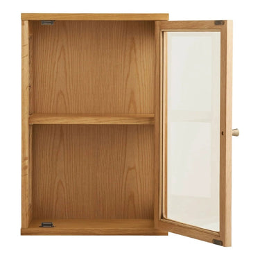 Zamora Hangende vitrinekast eiken van eikenfineer 40 cm