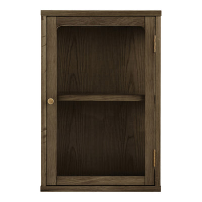 Zamora Hangkast Eiken met Glazen Deur 40x60 cm