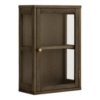 Zamora Hangkast Eiken met Glazen Deur 40x60 cm