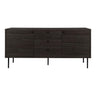Kyoto Dressoir gerookt eiken 150 cm - bruin - Mooier Thuis