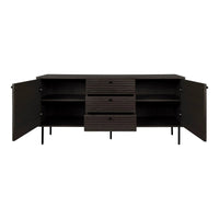 House of Nordic Kyoto Dressoir gerookt eiken 150 cm - Mooier Thuis