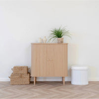 House of Nordic Nikko Dressoir naturel met 2 deuren 80 cm