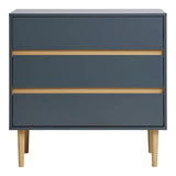 Bisley Ladekast grijs met 3 lades 80 cm dressoir - mdf - Mooier Thuis