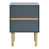 Bisley Bijzettafel MDF donkergrijs - 35 cm breed - Mooier Thuis