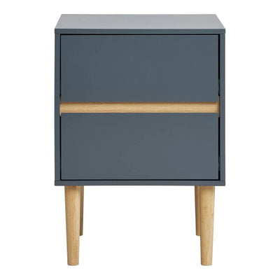 Bisley Bijzettafel MDF donkergrijs