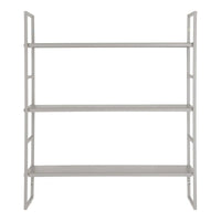Beja Wandrek - Koelgrijs - Staal - 48×17×55 cm - Mooier Thuis