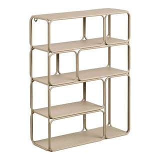 Lanciano Wandrek beige - staal - Mooier Thuis