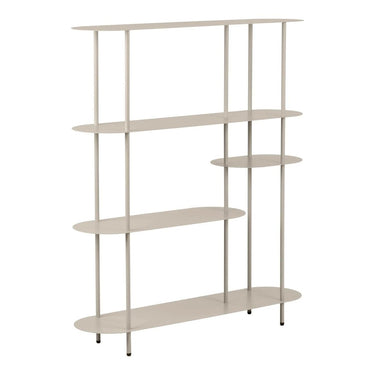 Rieti Open rek met 5 ovale planken - zand/beige