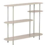 Rieti Open rek met 4 planken - zand/beige - zand en beige - Mooier Thuis