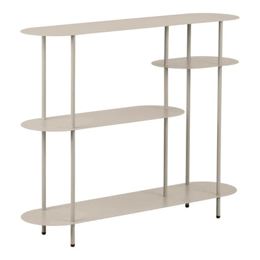 Rieti Open rek met 4 planken - zand/beige