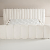 Platformbed Adore Chique Beige – 180x200 cm – Incl. Matras