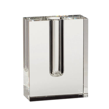 Klare Blockvase