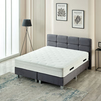 Boxspring Vida Velvet Antraciet – 180x200 cm