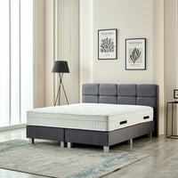 Boxspring Vida Velvet Antraciet – 180x200 cm