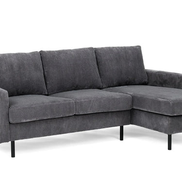 3-zitsbank chaise longue - RIB Antraciet