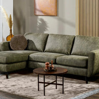 MT Loft 3-zits hoekbank L+R - Savannah Groen - Mooier Thuis
