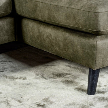 3-zits hoekbank L+R - Savannah Groen