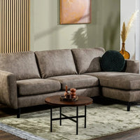 3-zits hoekbank lounge L+R - Savannah Taupe - afbeelding 2