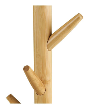 Wanaka freistehende Bambusgarderobe mit 6 Haken