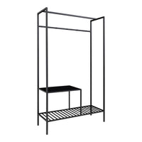 House of Nordic Vita open kledingrek met 5 haken en hangers